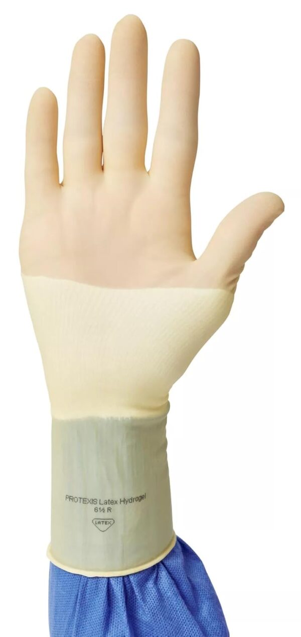 CARDINAL HEALTH™ Protexis® Latex Hydrogel Surgical Gloves, Translucent Yellow, Size 6.5, Case of 200 pairs